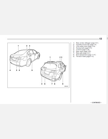 subaru outback 2018 owners manual
